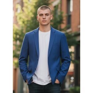 Tommy Hilfiger Men’s Blazer Jacket Blue, Size 40R, NWOT